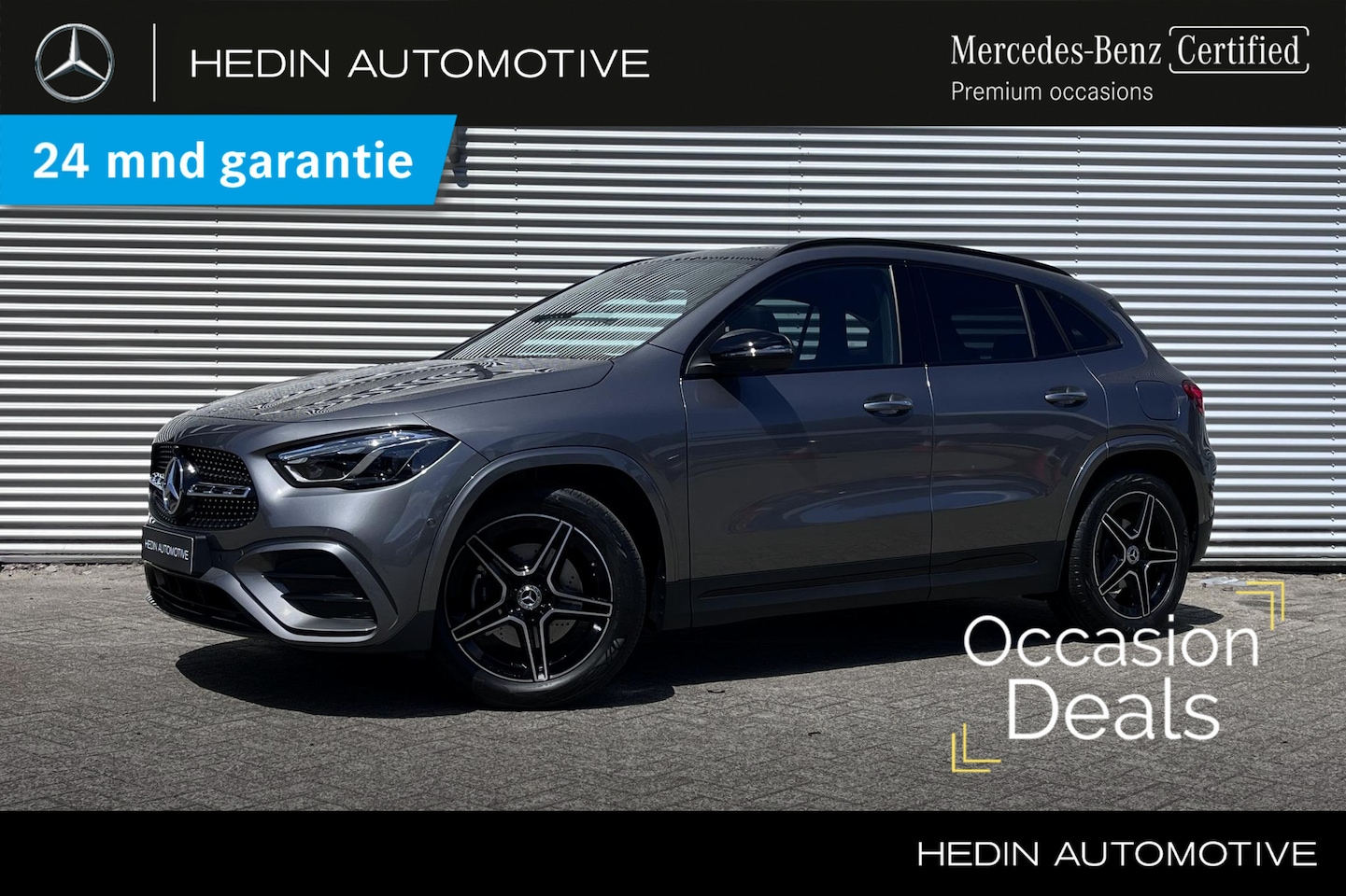 Mercedes-Benz GLA-Klasse - GLA 180 Automaat Business Solution AMG | Premium Plus Pakket | Nightpakket | Trekhaak - AutoWereld.nl