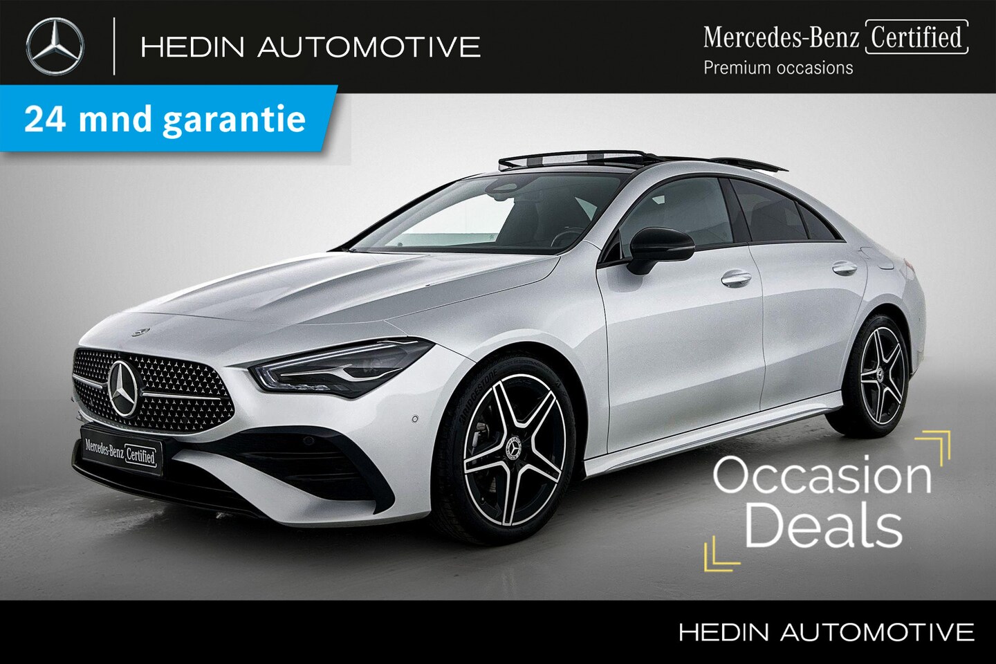 Mercedes-Benz CLA-Klasse - CLA 180 Coupé Automaat AMG Line | Premium Pakket | Nightpakket | Panoramadak | LED | Advan - AutoWereld.nl