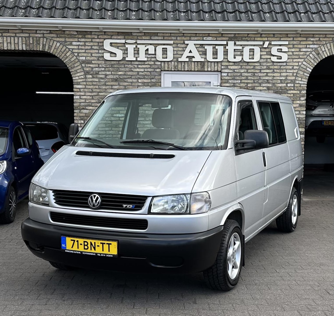 Volkswagen Transporter - 2.5 TDI Bj 2004 T4 Luxe Dubbele Cabine zeer nette bus - AutoWereld.nl