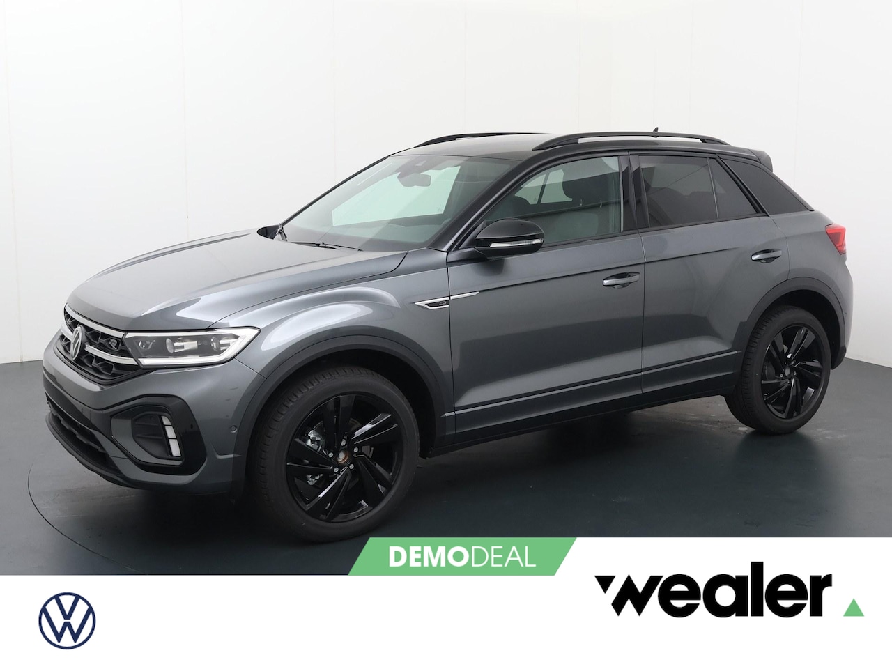 Volkswagen T-Roc - R-Line Business 1.5 110 kW / 150 pk TSI SUV 7 vers n. DSG | Black Style | - AutoWereld.nl