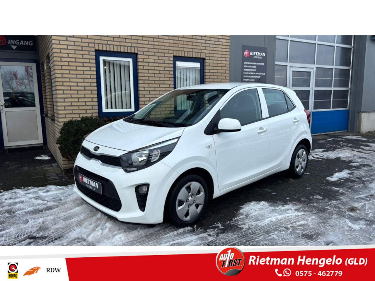Kia Picanto - 1.0 CVVT ComfortLine BLUETOOTH-ISOFIX-AIRCO - AutoWereld.nl