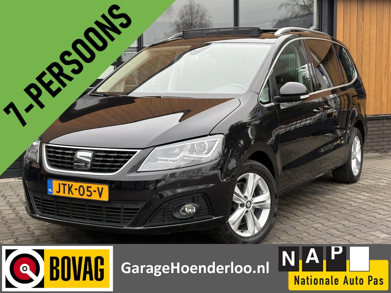 SEAT Alhambra - 1.4 TSI Zeer luxe, Uniek!! Leer, Panorama dak, Trekhaak. - AutoWereld.nl