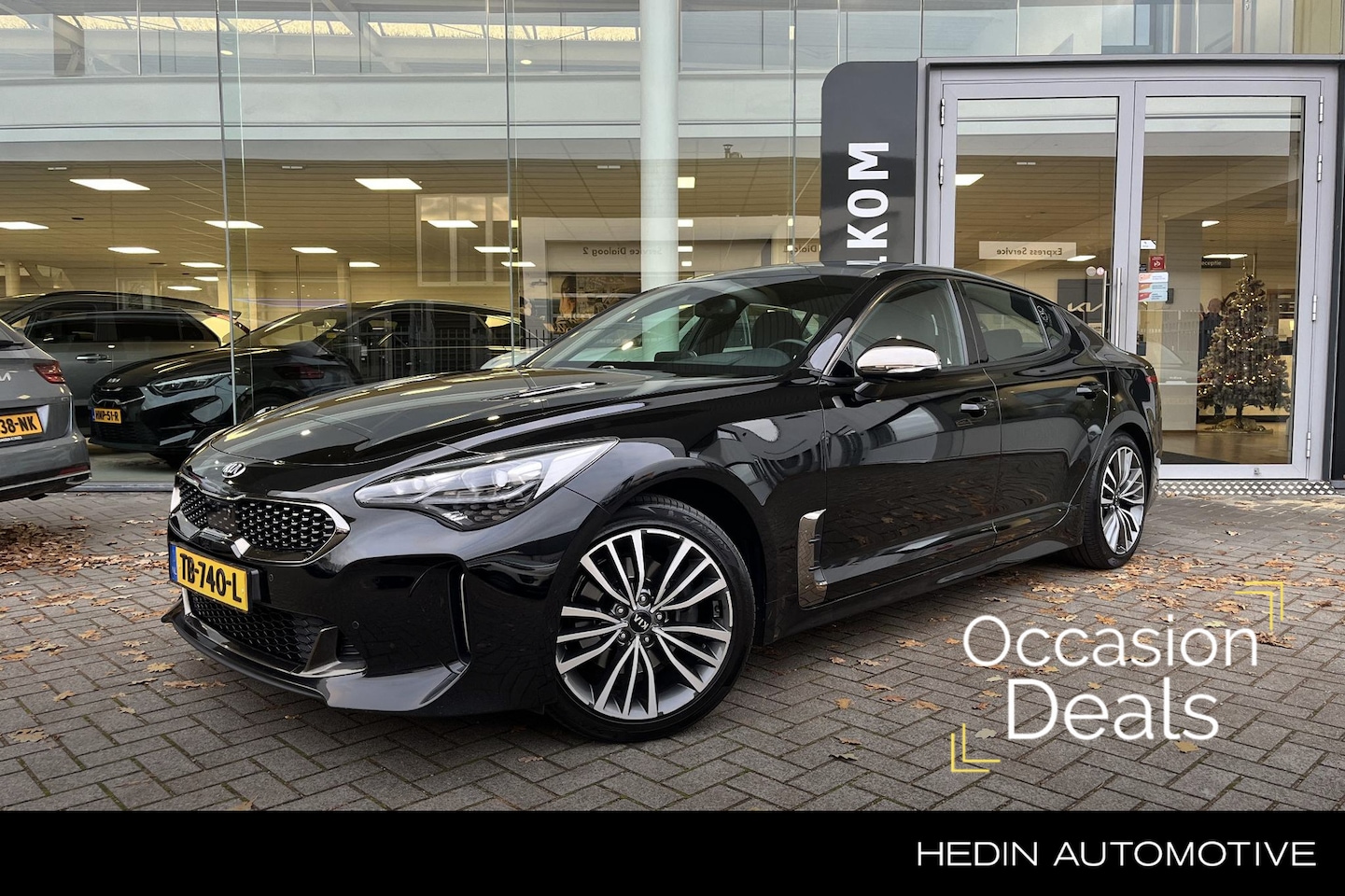 Kia Stinger - 2.2 CRDi GT-Line Nav | Climate Control | adapt. Cruise Control | Lane Assist | Stoel/stuur - AutoWereld.nl