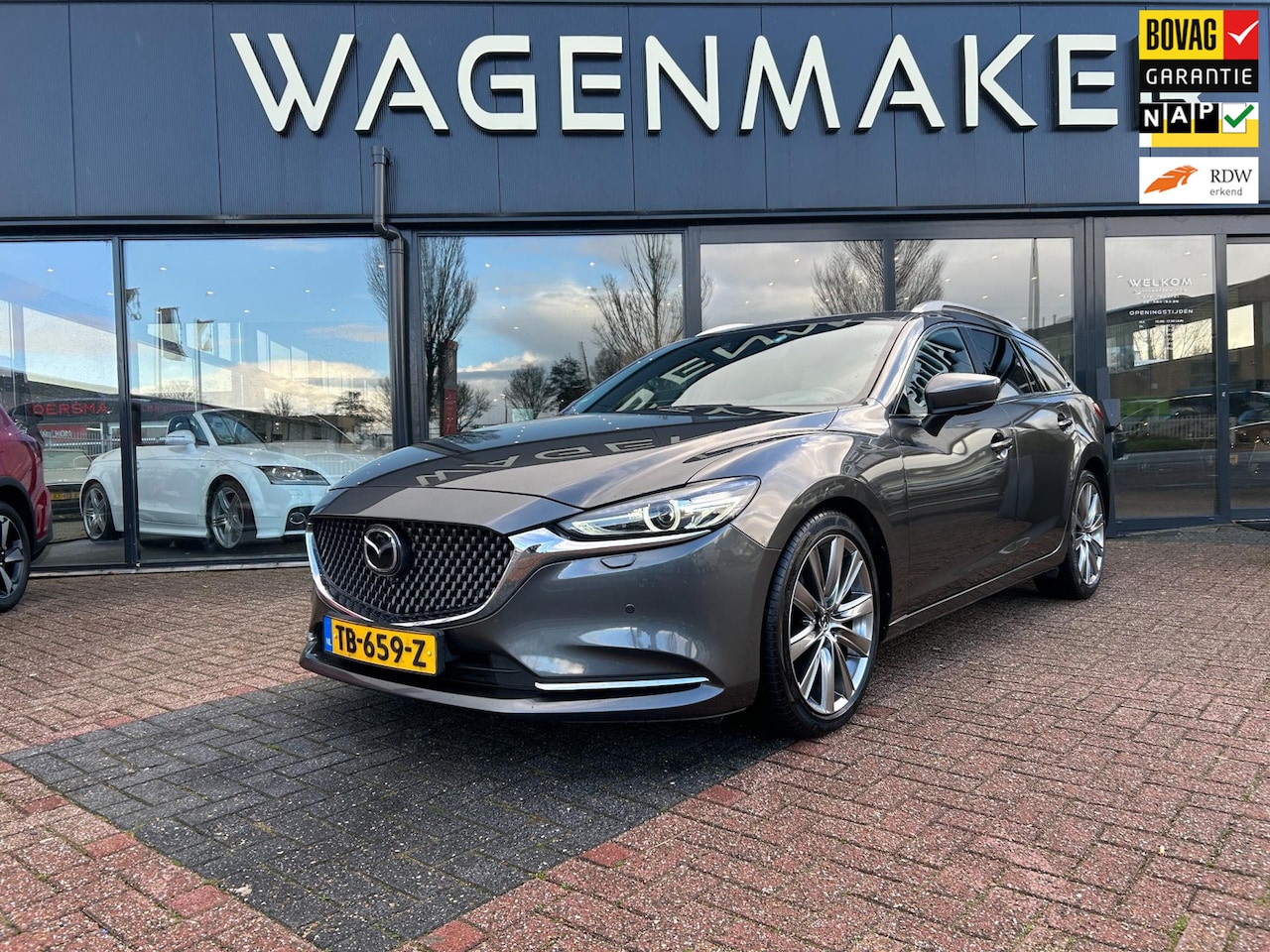 Mazda 6 Sportbreak - 2.0 SkyActiv-G 165 Signature AUT|NAV|ACC - AutoWereld.nl