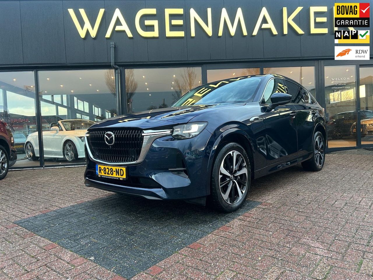 Mazda CX-60 - 2.5 e-SkyActiv PHEV Takumi PANO|ACC|Headup|DealerOH - AutoWereld.nl