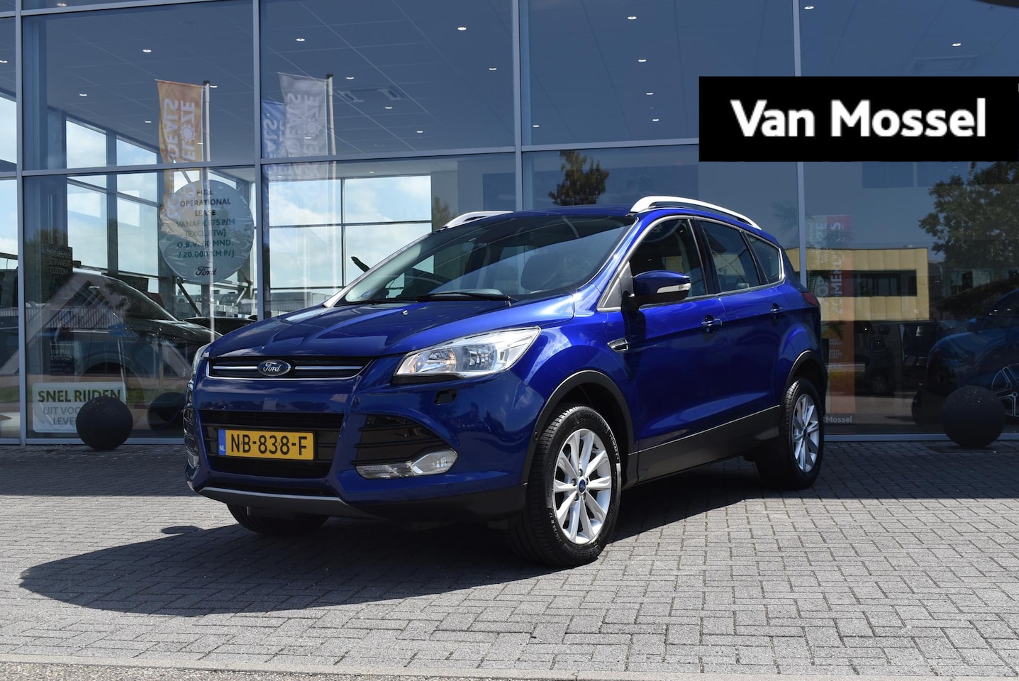 Ford Kuga - 1.5 Titanium | Trekhaak | Climate Control | Cruise Control | Voorruitverwarming & Stoelver - AutoWereld.nl