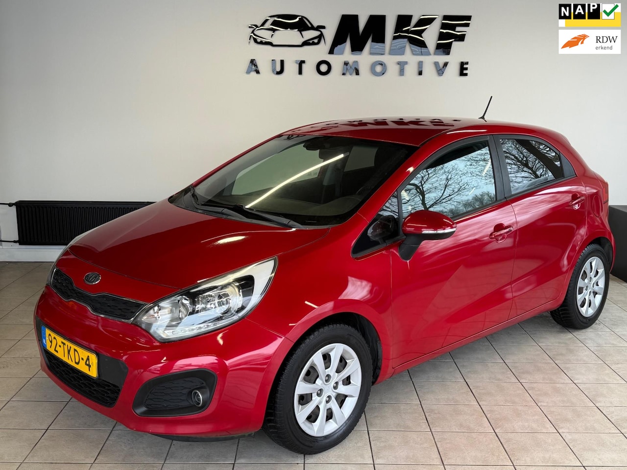 Kia Rio - 1.2 CVVT Super Pack 5D 2012 1E EIG!/Airco/66DKM NAP! - AutoWereld.nl