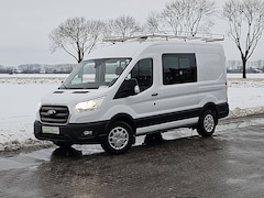 Ford Transit - 330 2.0 TDCI L2H2 DC Airco Euro6 Imperiaal-Trap Trekhaak Stoelverwarming