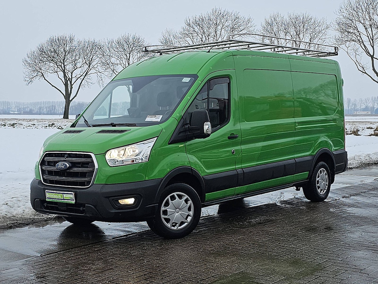 Ford Transit - 350 2.0 TDCI L3H2 Trend RWD airco, navi, pdc, trekhaak - AutoWereld.nl