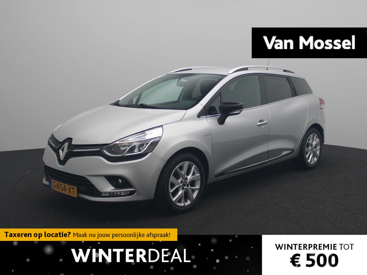 Renault Clio Estate - TCe 90 Limited | Medianav | Airco | Lichtmetalen velgen | Parkeersensoren achter | Metaalk - AutoWereld.nl