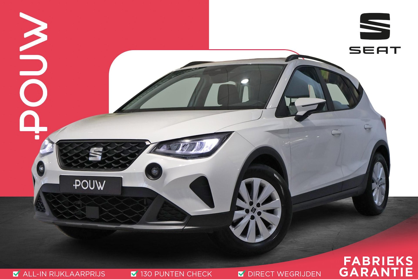 SEAT Arona - 1.0 TSI 95pk Style | RIJKLAAR! | Cruise Control | Climate Control | Parkeersensoren | Appl - AutoWereld.nl