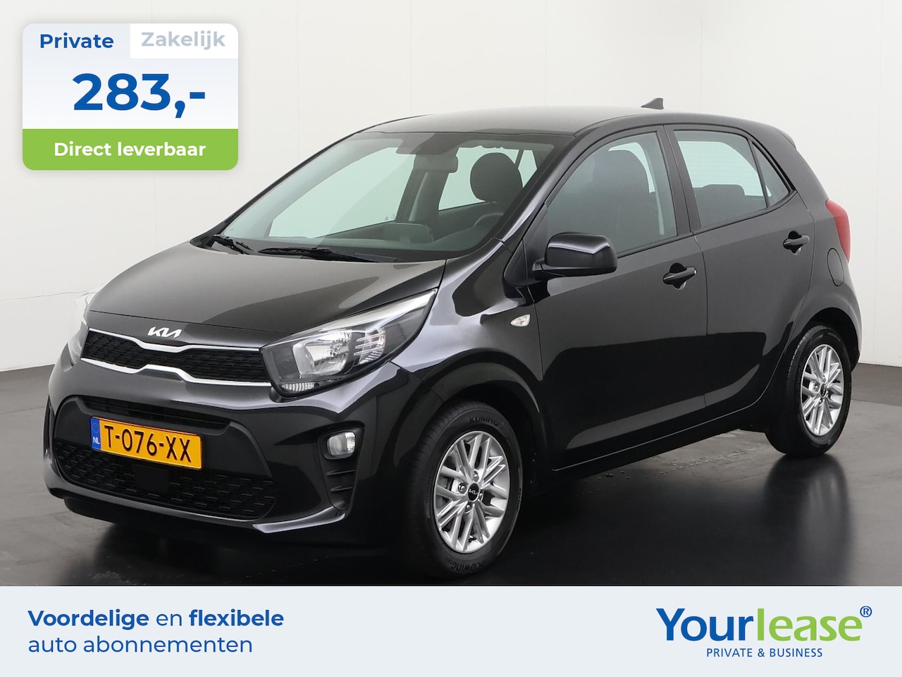 Kia Picanto - 1.0 DPi DynamicLine | All-in 283,- Private Lease | Direct uit voorraad - AutoWereld.nl