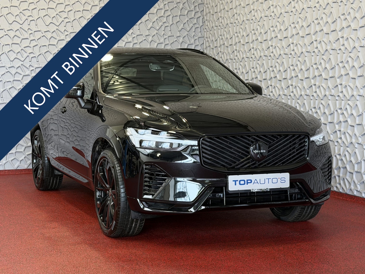 Volvo XC60 - 2.0 T6 AWD PLUS BLACK EDITION SCHUIFDAK 360.CAM HARMAN KARDON LEER PHEV Plug in Hybrid - AutoWereld.nl