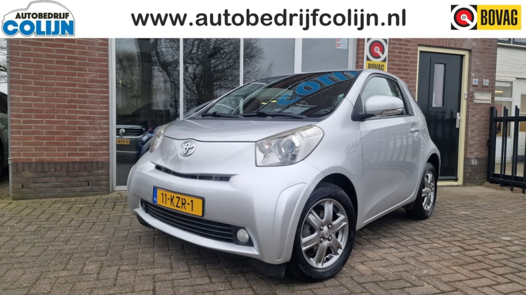 Toyota iQ - 1.0 VVTi Aspiration 1.0 VVTi Aspiration, Cruise, Smart Key, NL Auto - AutoWereld.nl