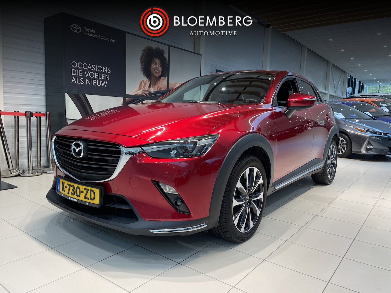 Mazda CX-3 - 2.0 SkyActiv-G 121 Luxury | Head up display | Fabrieksnavigatie | Parkeersensoren | - AutoWereld.nl