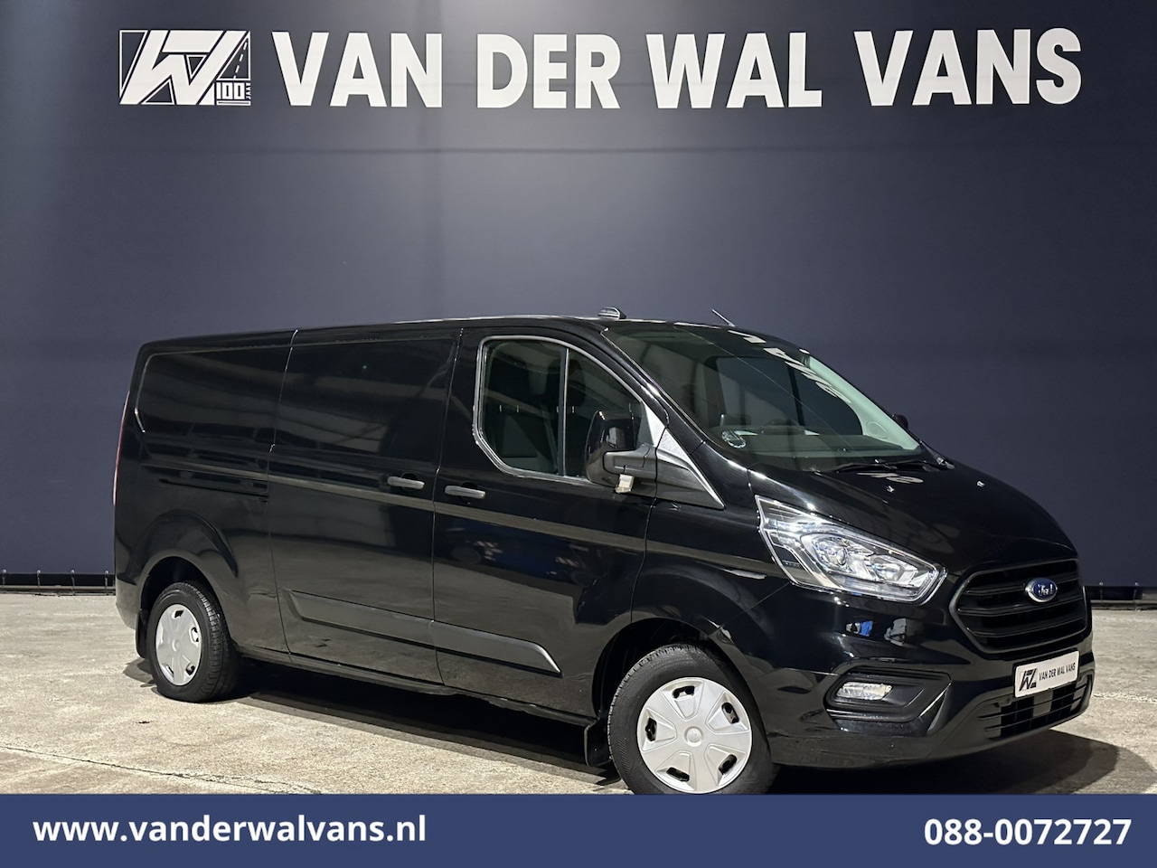 Ford Transit Custom - 2.0 TDCI 131pk L2H1 Euro6 Airco | Navigatie | Apple Carplay | LED | Cruisecontrol | 2800kg - AutoWereld.nl