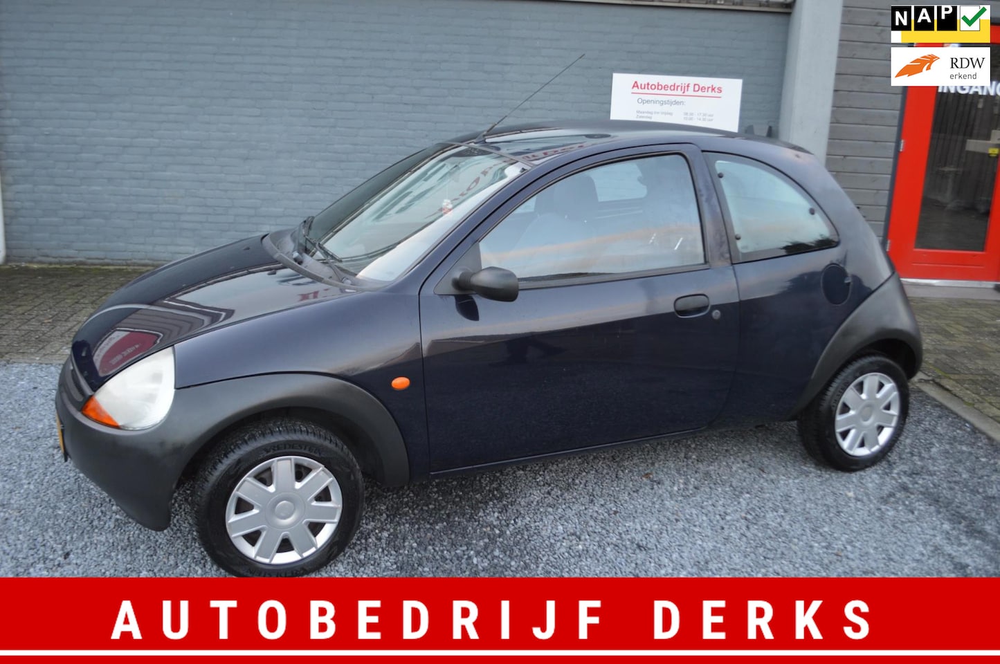 Ford Ka - 1.3 Style 2004 Airco Stuurbekrachtiging Jaar APK - AutoWereld.nl