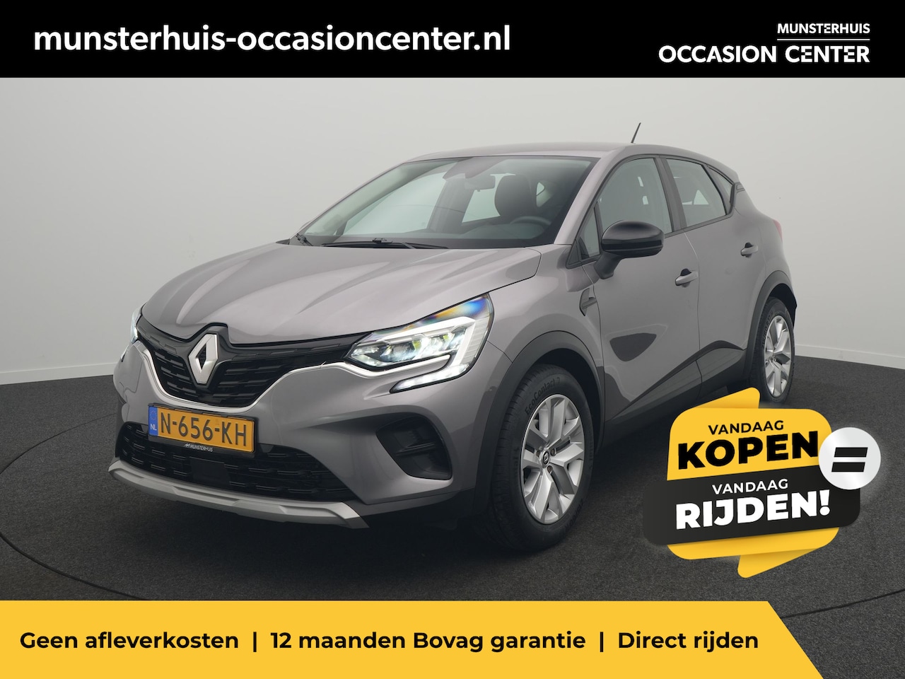 Renault Captur - TCe 90 Zen - RIJKLAARPRIJS - Apple Carplay - Android Auto - Cruise Control - Dealeronderho - AutoWereld.nl