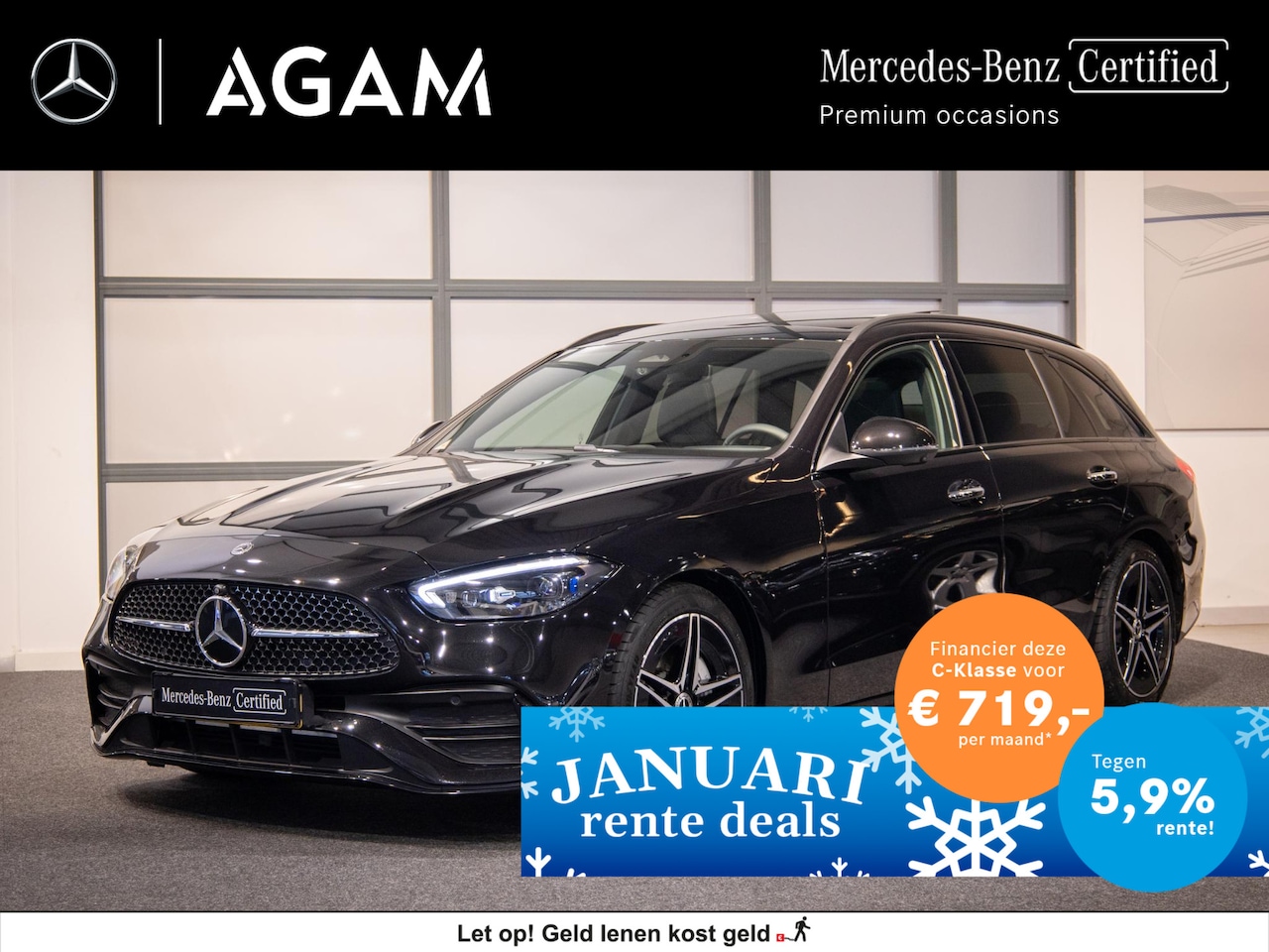 Mercedes-Benz C-klasse Estate - 180 AMG Line Premium PLUS | Panorama dak | Trekhaak - AutoWereld.nl