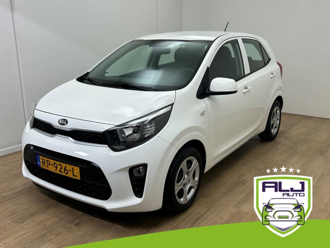 Kia Picanto - Occasion 1.0 CVVT EconomyPlusLine | Wit | Tweedehands Kia Picanto | Airco | Bluetooth audi - AutoWereld.nl