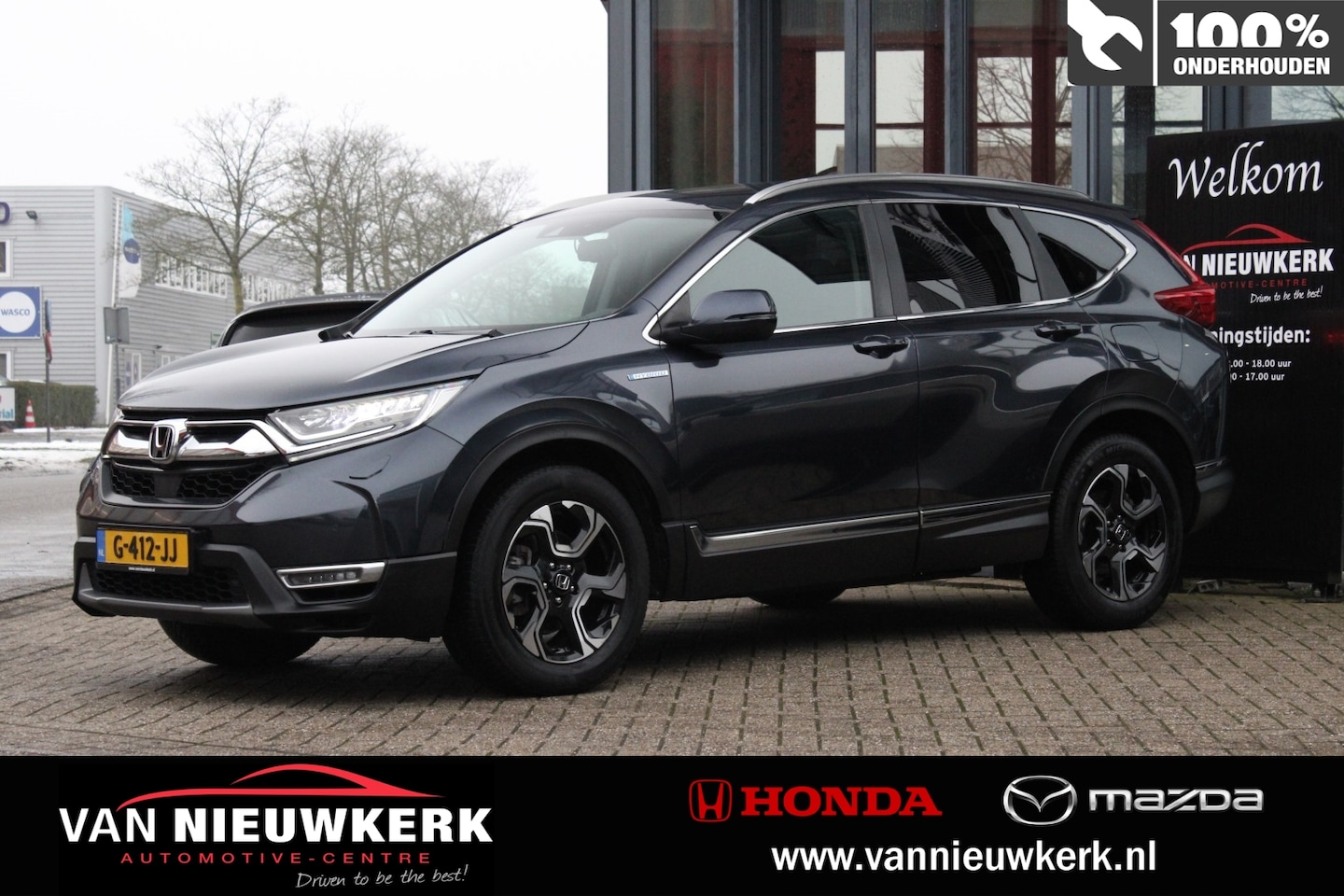 Honda CR-V - 2.0 HYBRID 146pk AWD aut. Lifestyle | Lederen Bekleding | Trekhaak | Blind Spot | Camera's - AutoWereld.nl