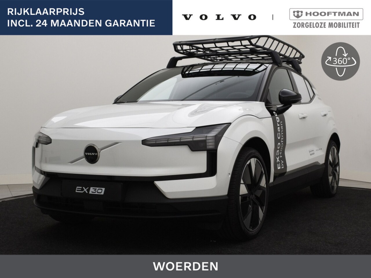 Volvo EX30 - EXTENDED RANGE (SINGLE) CARGO EDITION LAADVLOER DAKREK - AutoWereld.nl