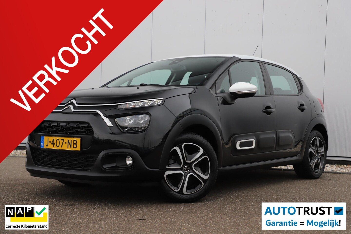 Citroën C3 - 1.2 PureTech Feel Trekhaak Navigatie Carplay Android Climate Cruise Control Rijstrooksenso - AutoWereld.nl