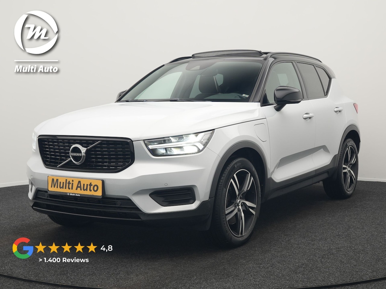 Volvo XC40 - T5 Twin Engine R-Design 262pk Plug In Hybrid 262pk Dealer O.H. PHEV | Panodak | Camera | H - AutoWereld.nl
