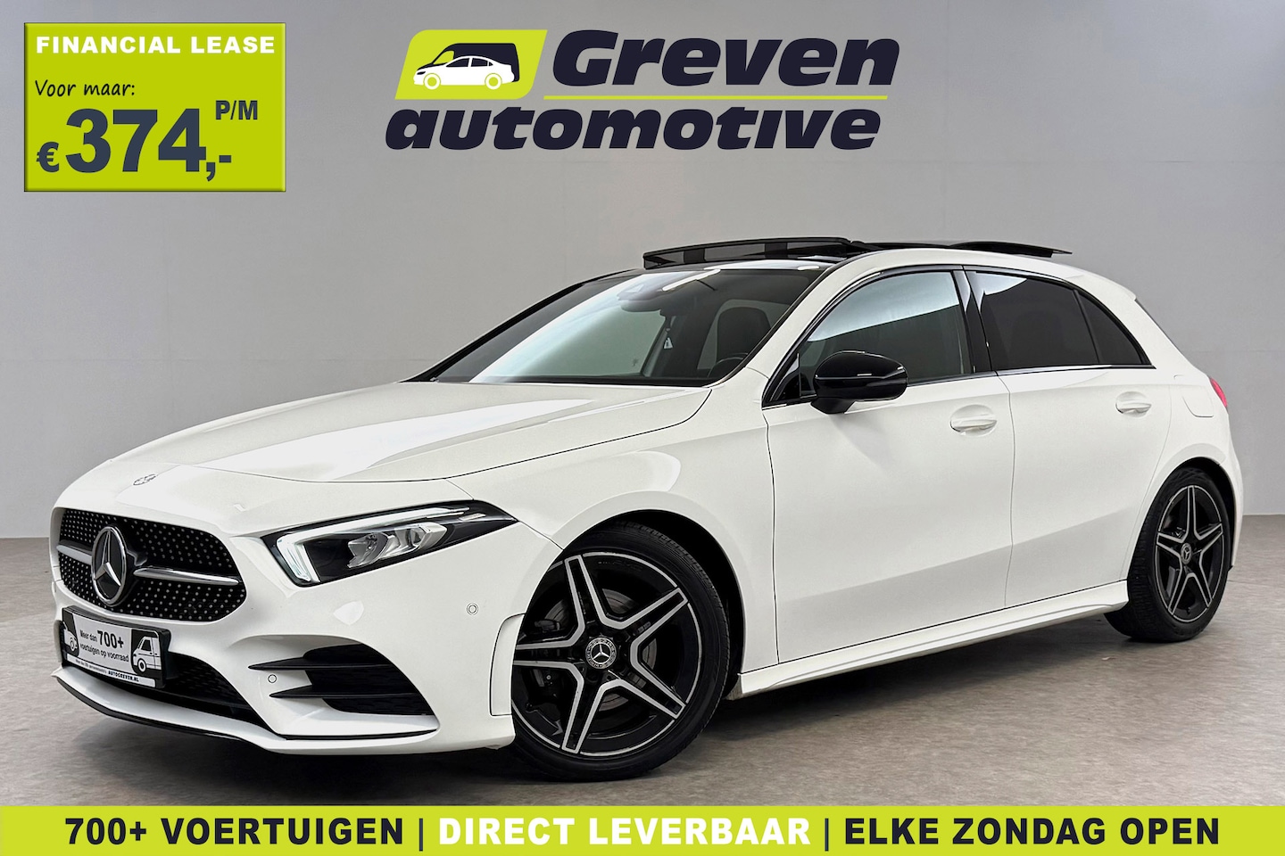 Mercedes-Benz A-klasse - 180 AMG | Pano | Virtual | Camera | Trekh. | Cruise | Carplay | Stoelverw. | Navi | NAP - AutoWereld.nl
