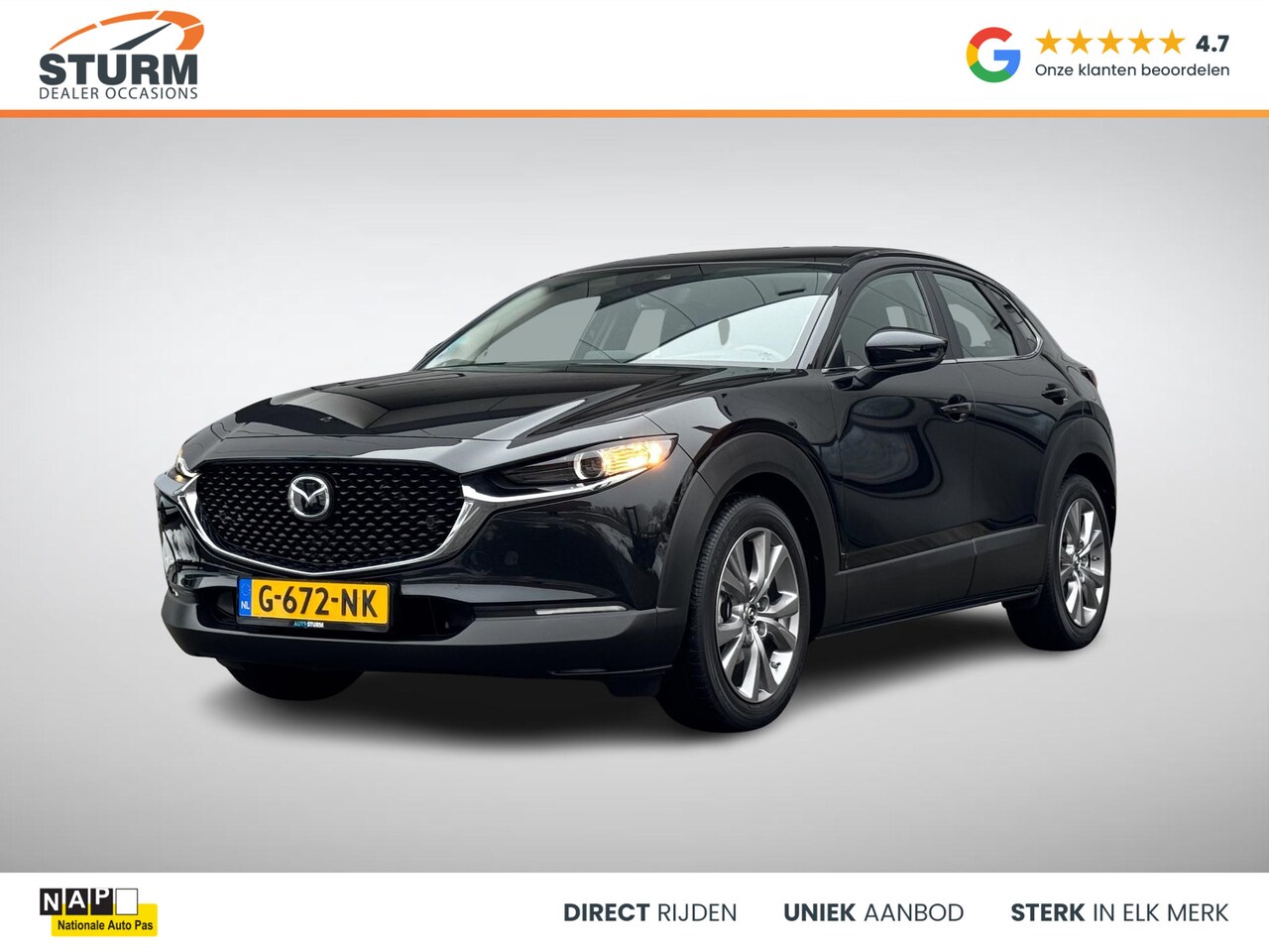 Mazda CX-30 - 2.0 e-SkyActiv-X M Hybrid Comfort 180pk NL-Auto incl. Trekhaak Afneembaar! - AutoWereld.nl