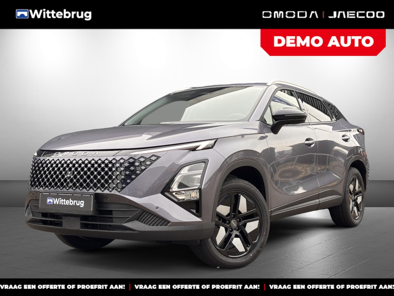 Omoda 5 - 1.6 T-GDi SHS-H Premium DEMO voordeel: Hybride Automaat met Lederen bekleding, Navigatie e - AutoWereld.nl