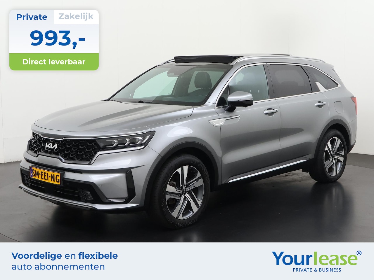 Kia Sorento - 1.6 T-GDI Plug-in Hybrid 4WD ExecutiveLine 7p. | All-in 993,- Private Lease | Direct uit v - AutoWereld.nl