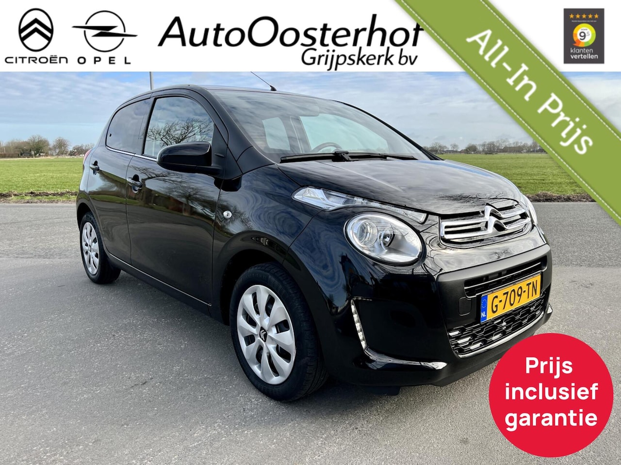 Citroën C1 - 5drs Feel Airco/Bluetooth All-in Prijs - AutoWereld.nl