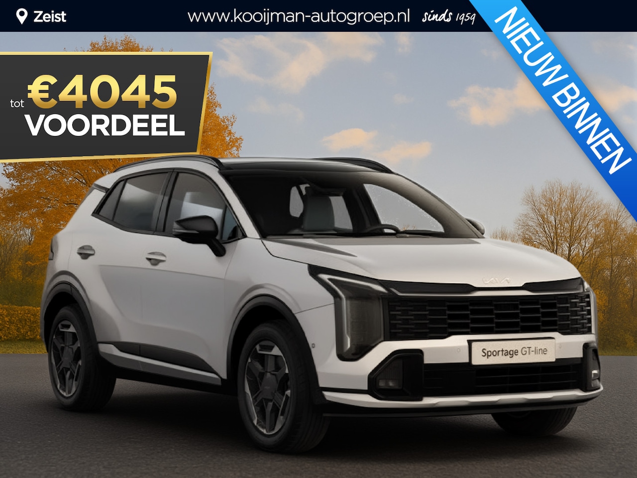 Kia Sportage - 1.6 T-GDi Hybrid GT-Line Nu €4.045,- voordeel! Nu tijdelijk extra scherp geprijsd! - AutoWereld.nl