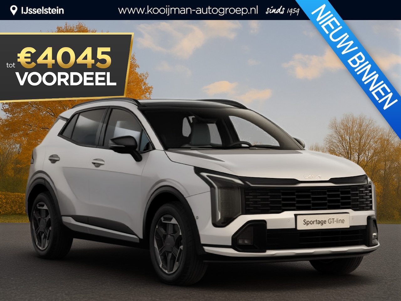 Kia Sportage - 1.6 T-GDi Hybrid GT-PlusLine Nu €4.045,- voordeel! Nu tijdelijk extra scherp geprijsd! - AutoWereld.nl