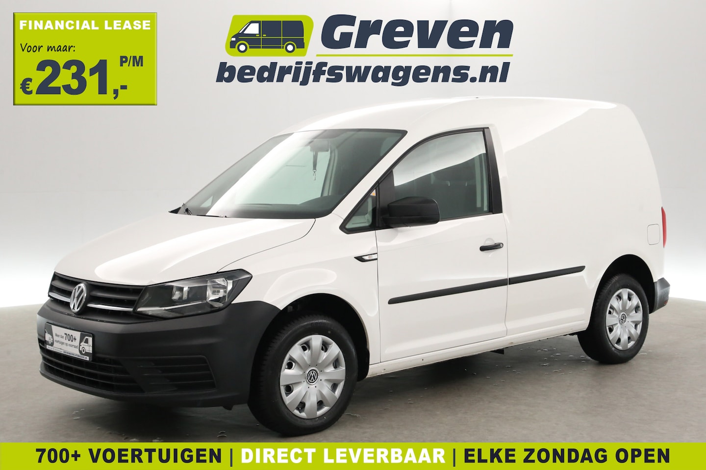 Volkswagen Caddy - 2.0 TDI 102PK | Automaat | Airco | Cruise | Trekhaak | Elektrpakket - AutoWereld.nl