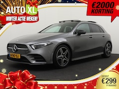 Mercedes-Benz A-klasse - 180 Aut. AMG Night-Pakket Pano-dak Memory Camera
