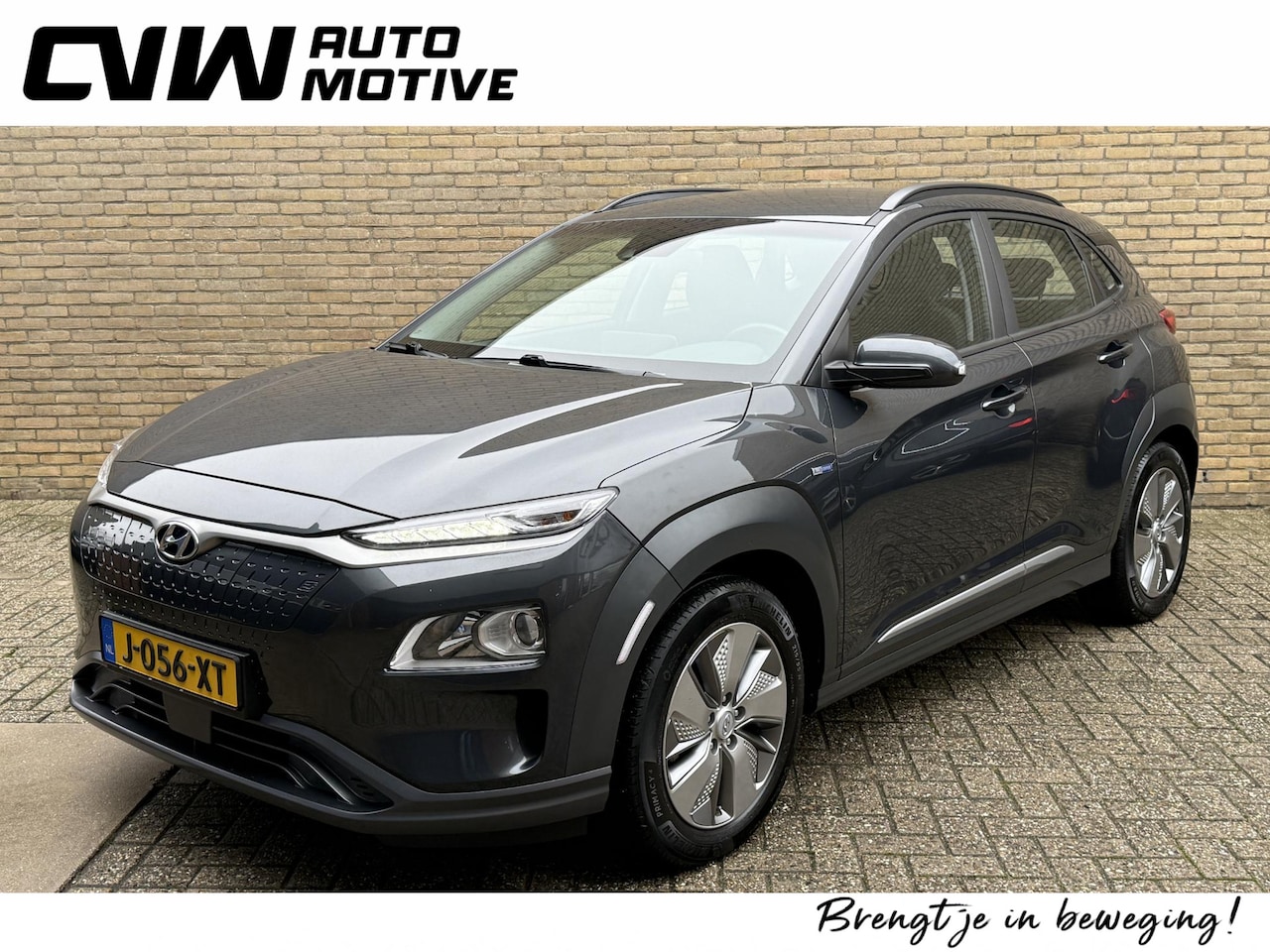 Hyundai Kona Electric - EV Comfort 64 kWh | 100% SOH | 3-fase | 37.000km NAP! | Navigatie | Afneembare trekhaak | - AutoWereld.nl