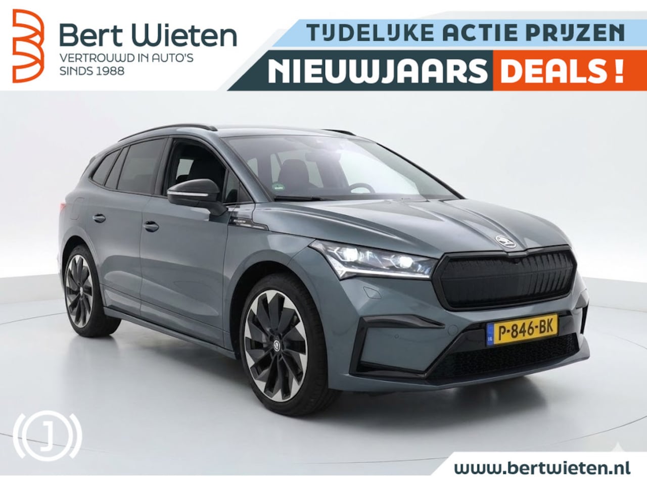 Skoda Enyaq iV - 80 Sportline | Warmtepomp | SOH 92% - AutoWereld.nl