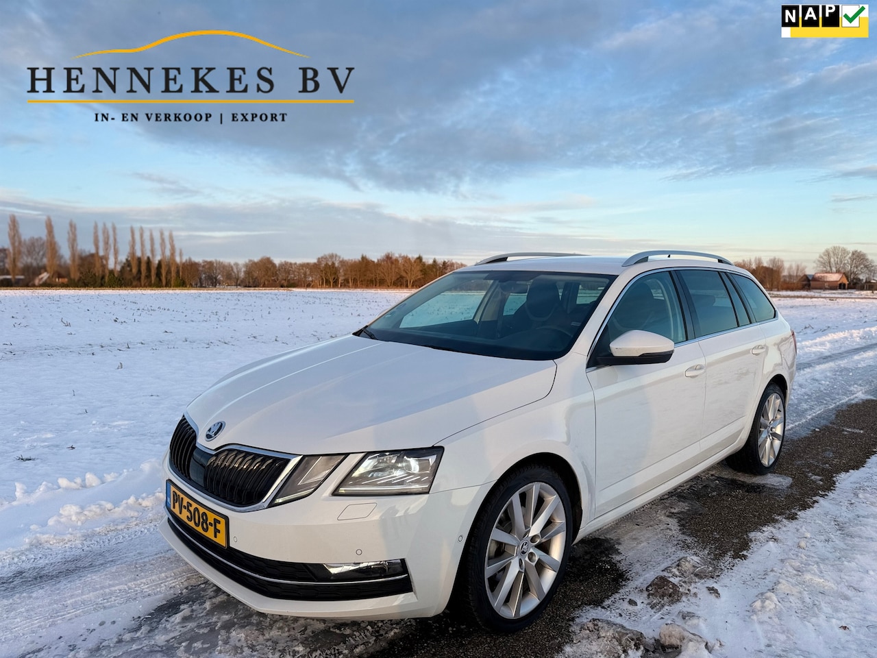 Skoda Octavia Combi - 1.0 TSI Greentech Style Business ambilicht / cup stoelen - AutoWereld.nl