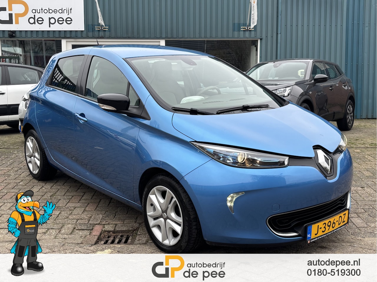 Renault Zoe - R90 Life 41 kWh GARANTIE/ACCUHUUR/CLIMA/CRUISE/TREKHAAK/LICHTMETAAL/PARKEERSENS. rijklaarp - AutoWereld.nl