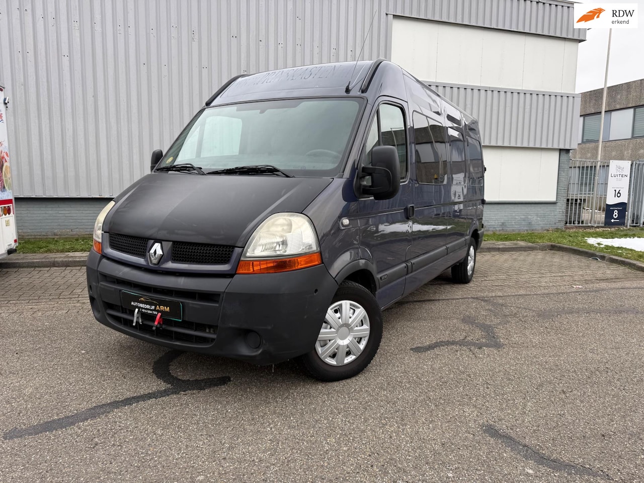 Renault Master - T35 3.0dCi L3 H2 DC NAP APK AIRCO CRUISE CONTROL TREKHAAK RIJDT SCHAKELT GOED - AutoWereld.nl