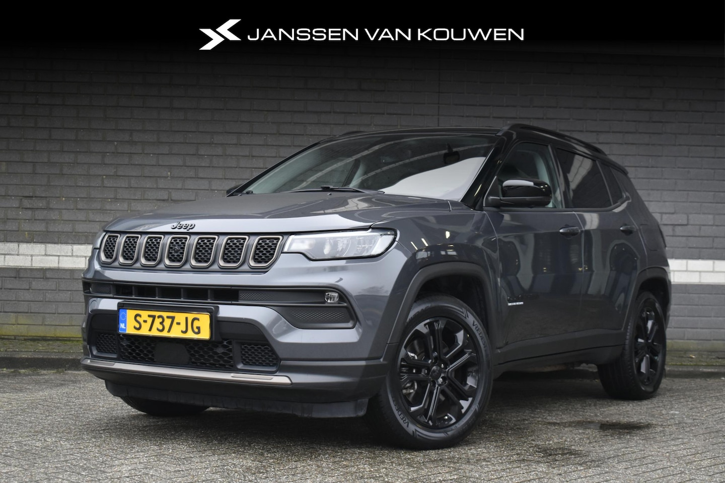 Jeep Compass - 4xe 240 Plug-in Hybrid Electric Upland Dodehoek Clima Apple Carplay / Private Lease €574,- - AutoWereld.nl