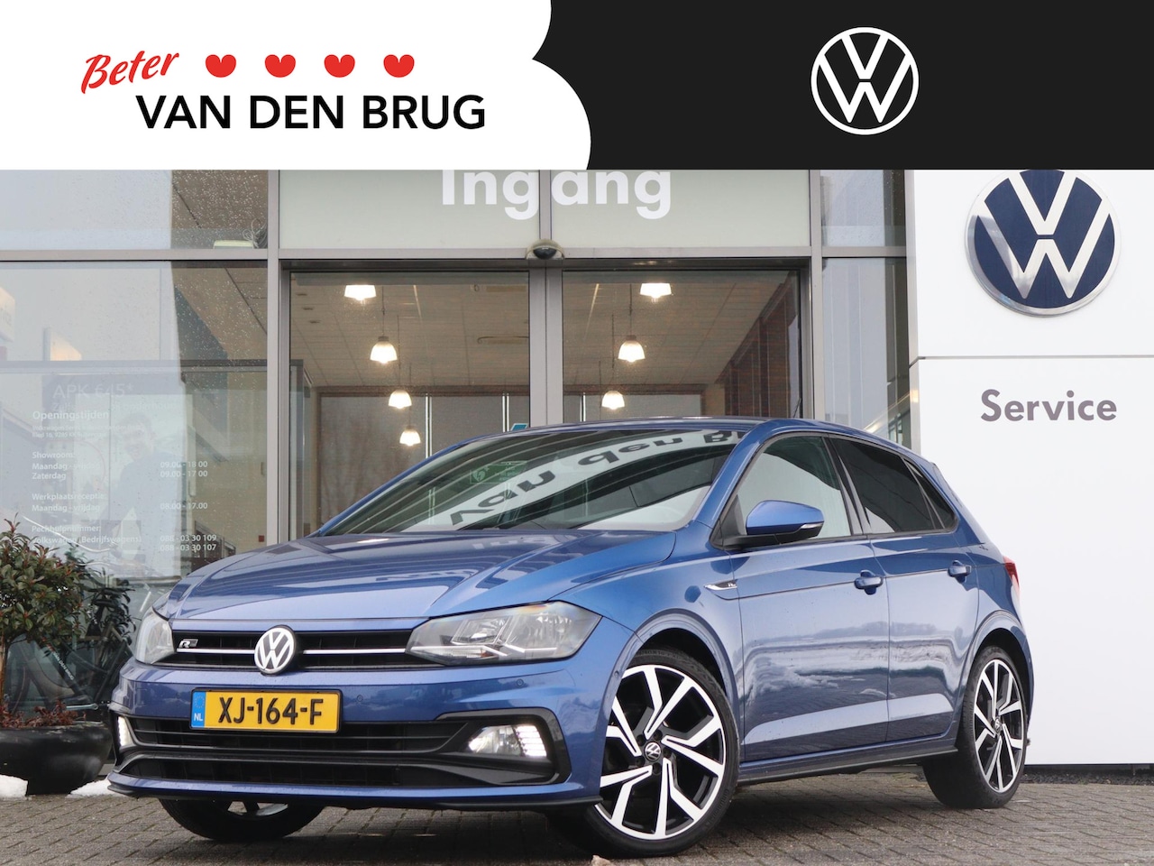 Volkswagen Polo - 1.0 TSI 95 pk R-Line | navigatie | ACC | App connect | 18'' LM | Beats | Climatronic | Dig - AutoWereld.nl