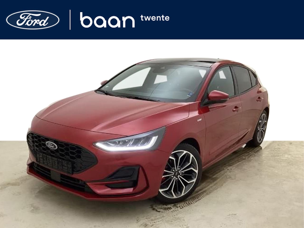 Ford Focus - 1.0 Hybrid 155 PK Automaat ST Line X | Pano dak | AGR stoel | B&O | 18 inch | ACC | BLIS | - AutoWereld.nl
