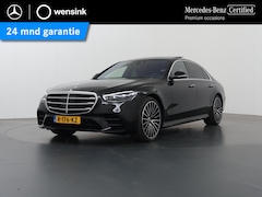 Mercedes-Benz S-klasse - 500 4MATIC Lang AMG Line | Premium plus | Achterasbesturing | Koelbox | Designo flowing li
