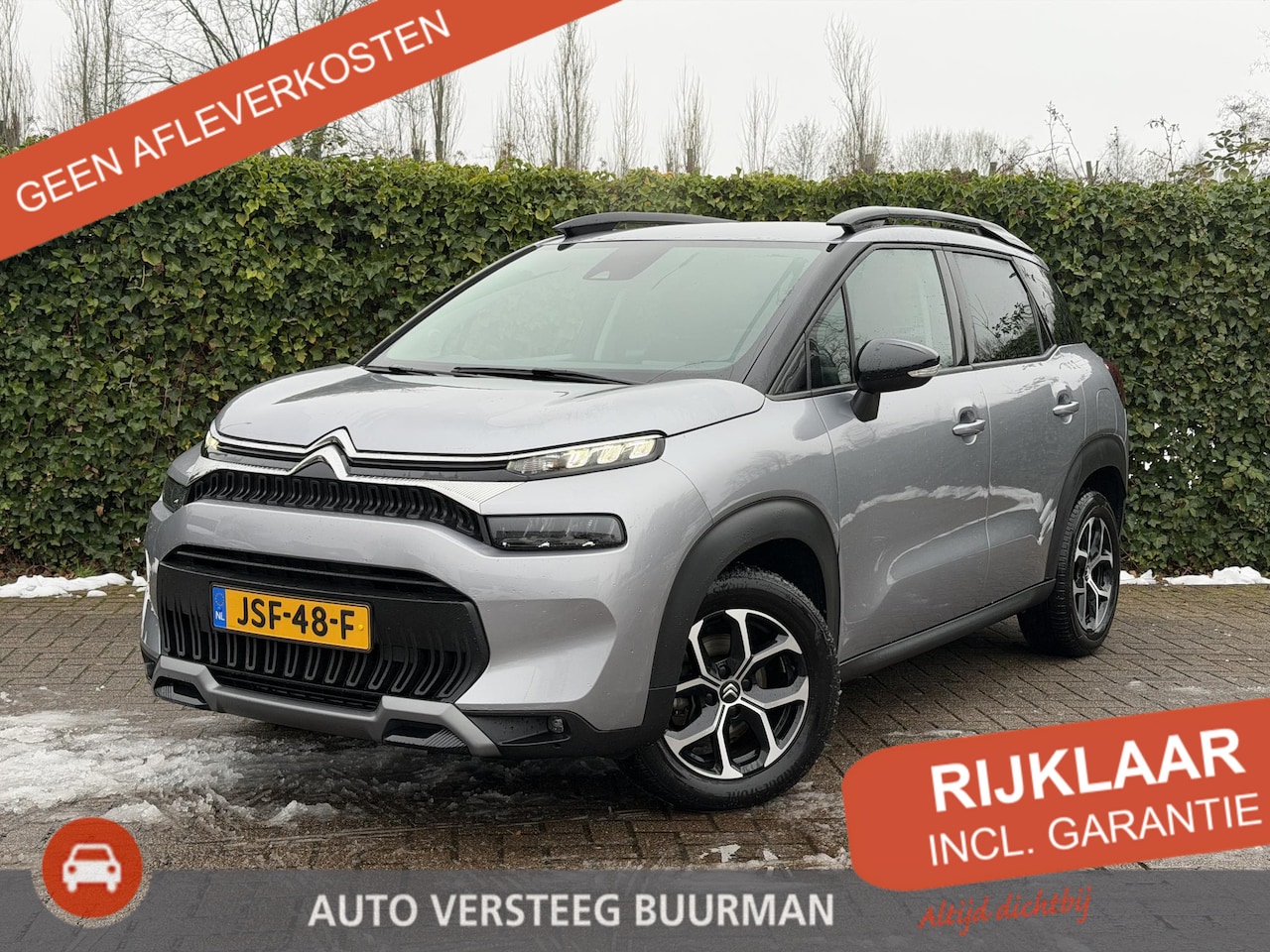 Citroën C3 Aircross - Shine 1.2 PureTech 130PK EAT8 Automaat Navigatie, Stoelverwarming, Parkeersensoren, Apple - AutoWereld.nl