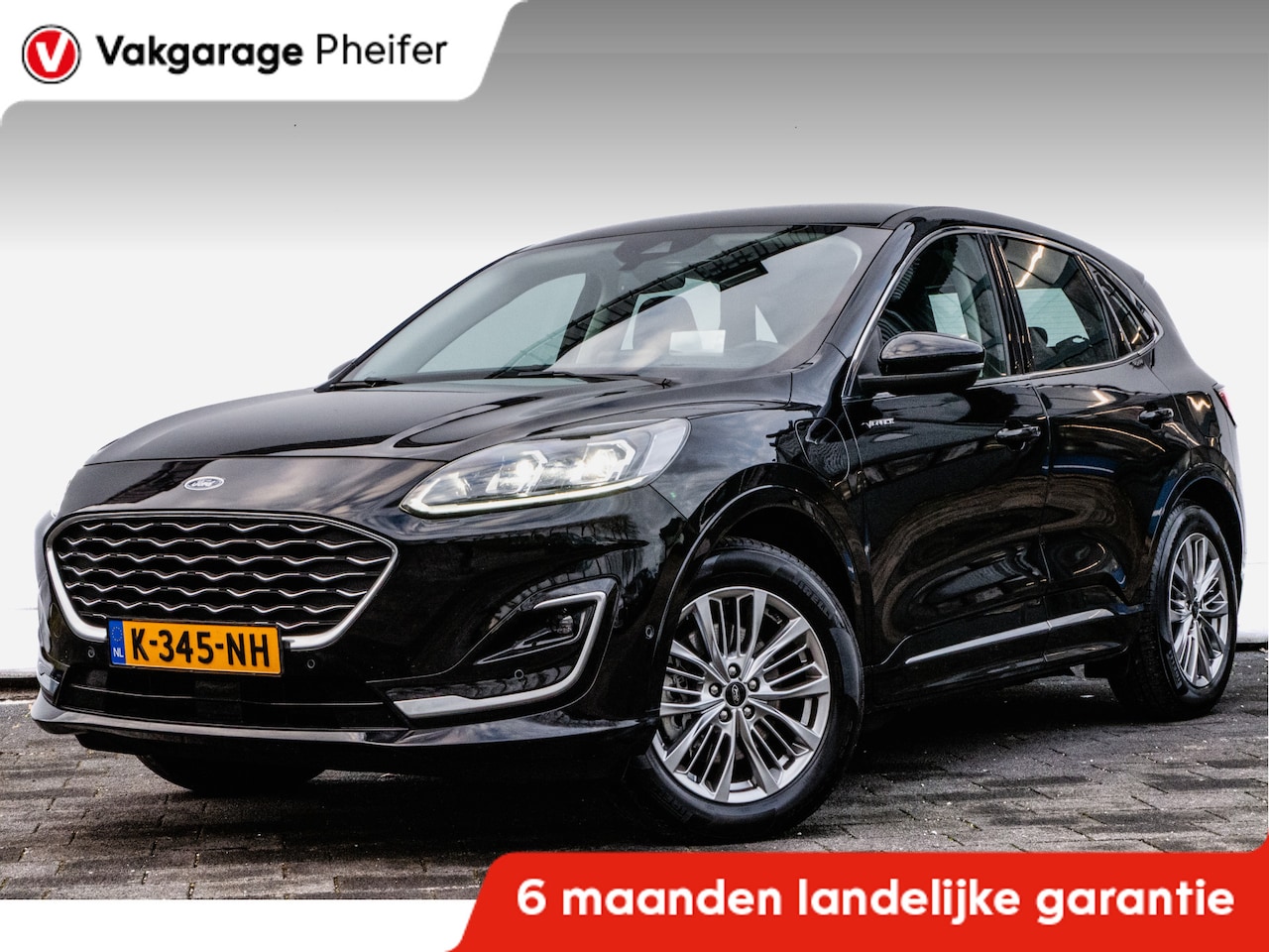 Ford Kuga - 2.5 PHEV Vignale Trekhaak/ Leer/ Head up/ B&O sound/ Led/ Stoelverwarming/ Carplay/ Camera - AutoWereld.nl