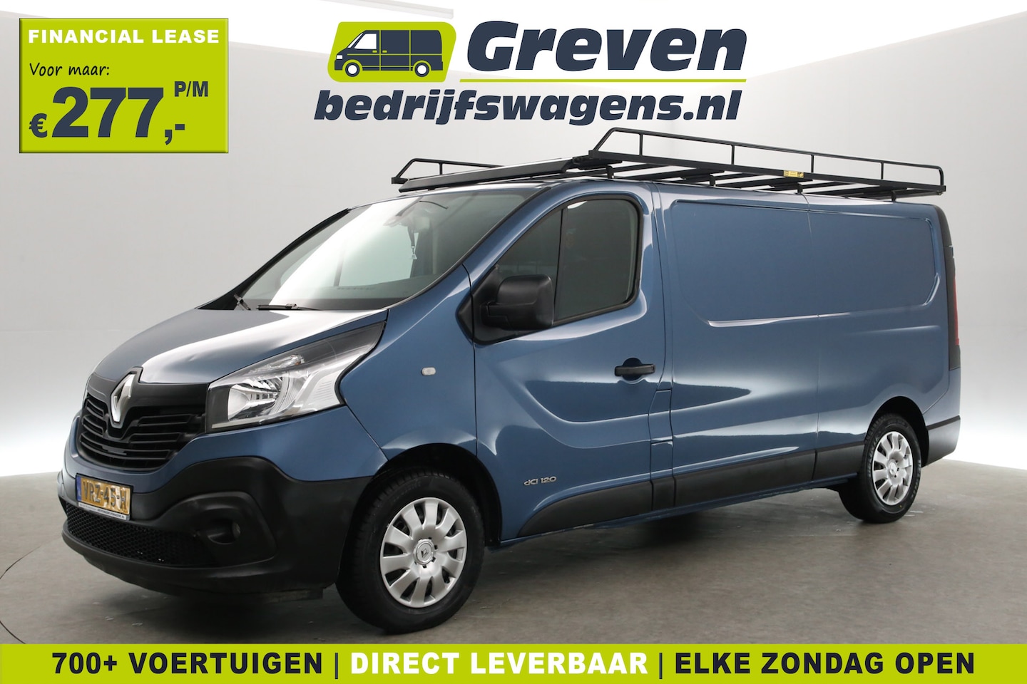 Renault Trafic - 1.6 dCi T29 L2H1 | MARGE | Airco | Camera | Cruise | 3-Zits | Trekh. | Stoelverw. | Navi | - AutoWereld.nl