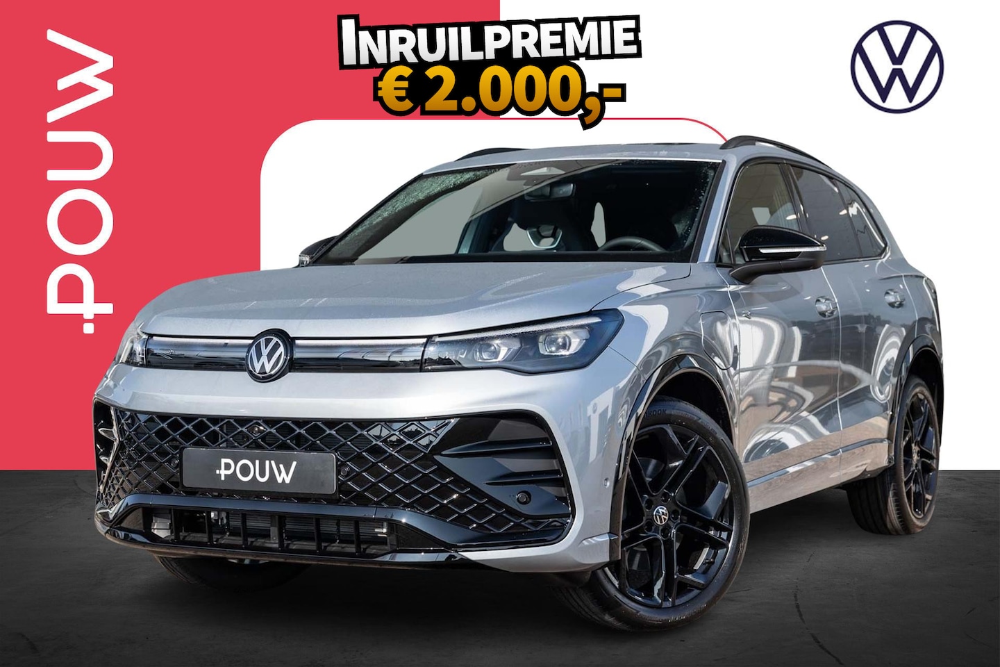 Volkswagen Tiguan - 1.5 eHybrid 204pk R-Line Edition | LMV 20'' | Trekhaak Uitklapbaar | Rondomzichtcamera - AutoWereld.nl